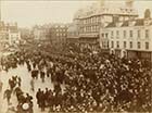 Surfboat Funeral Crowd on the Parade | Margate History